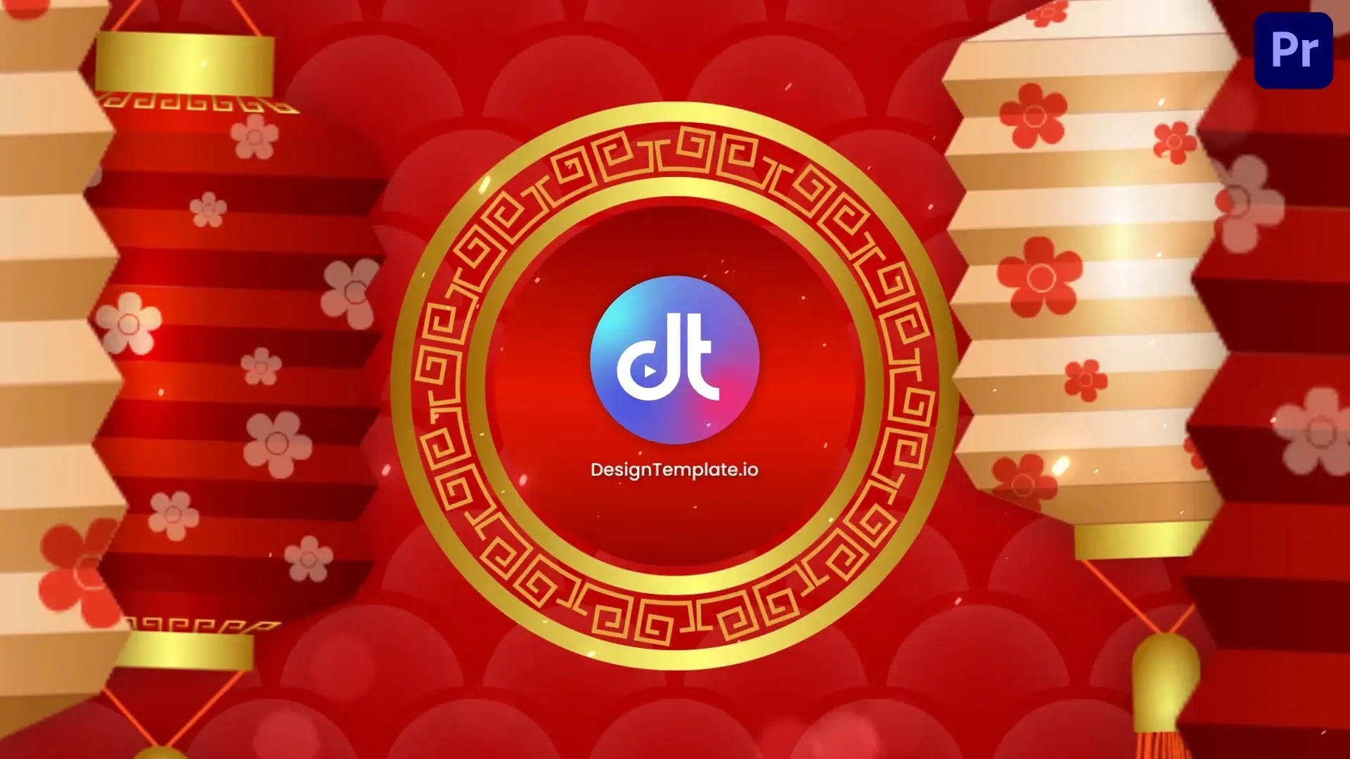 Creative Chinese New Year Logo Animation